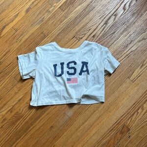 USA Crop Top